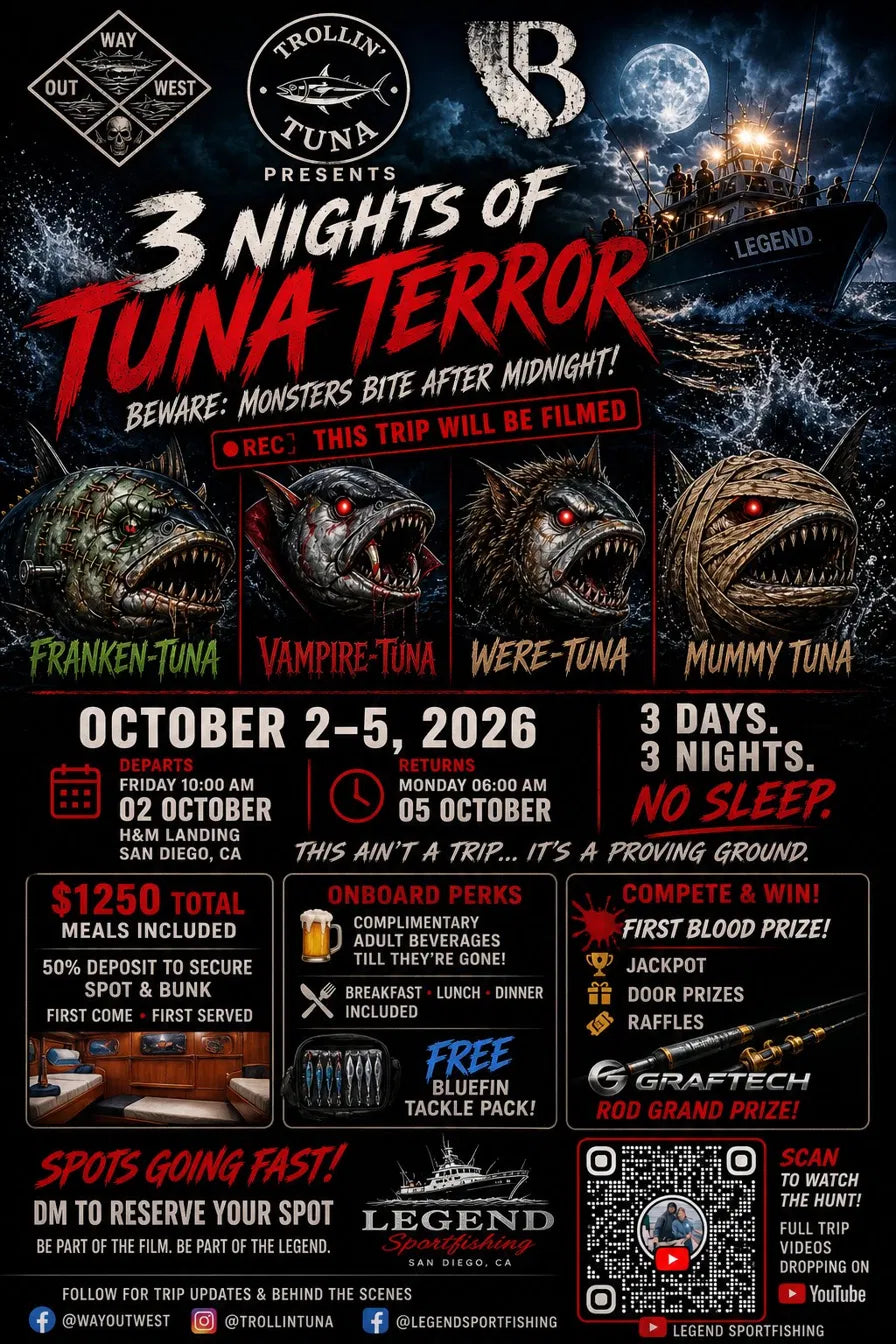 3 Nights Of Tuna Terror — Halloween Trip