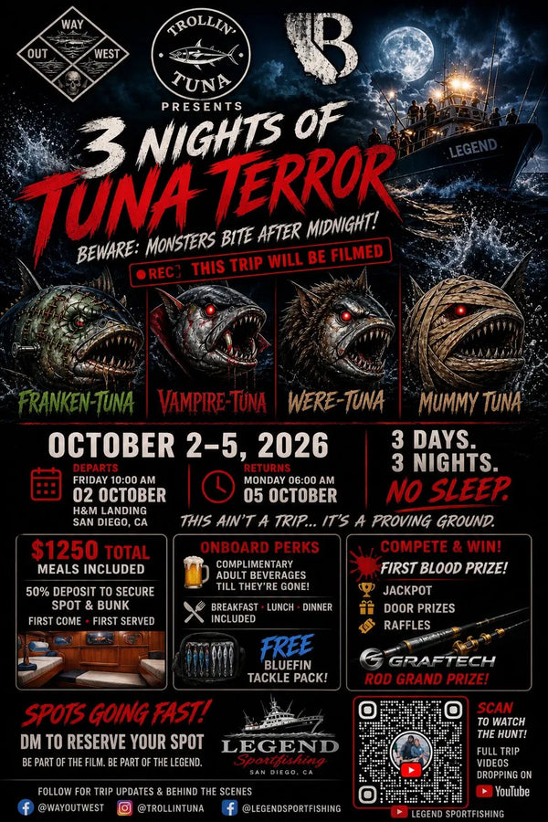 3 Nights Of Tuna Terror — Halloween Trip
